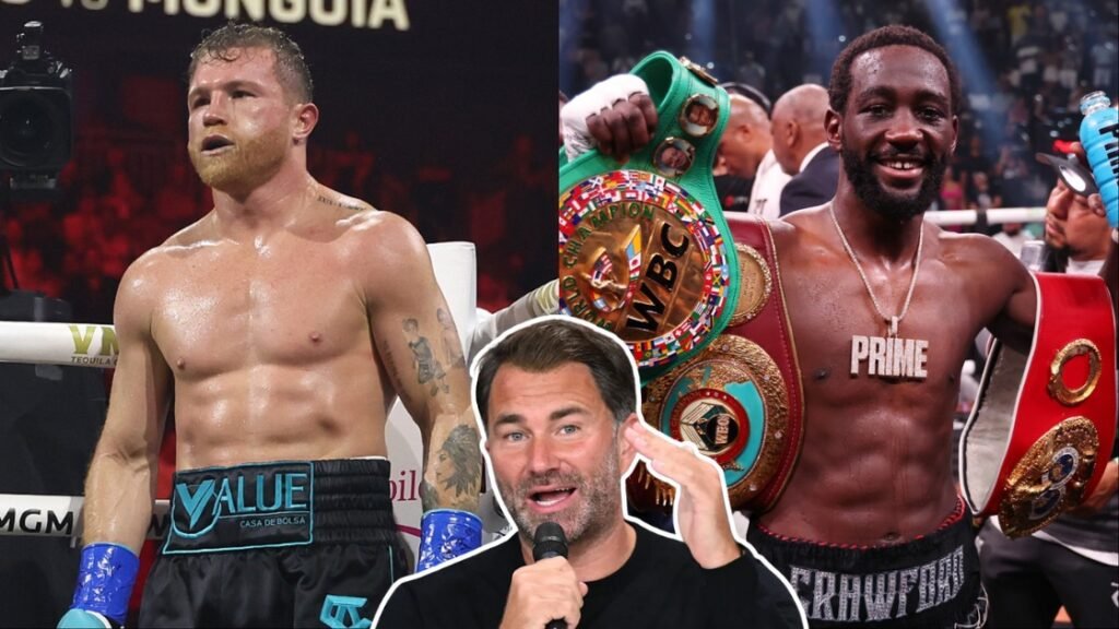 Eddie Hearn Predicts Early Stoppage Canelo vs Crawford